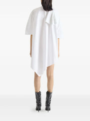 asymmetric mini dress