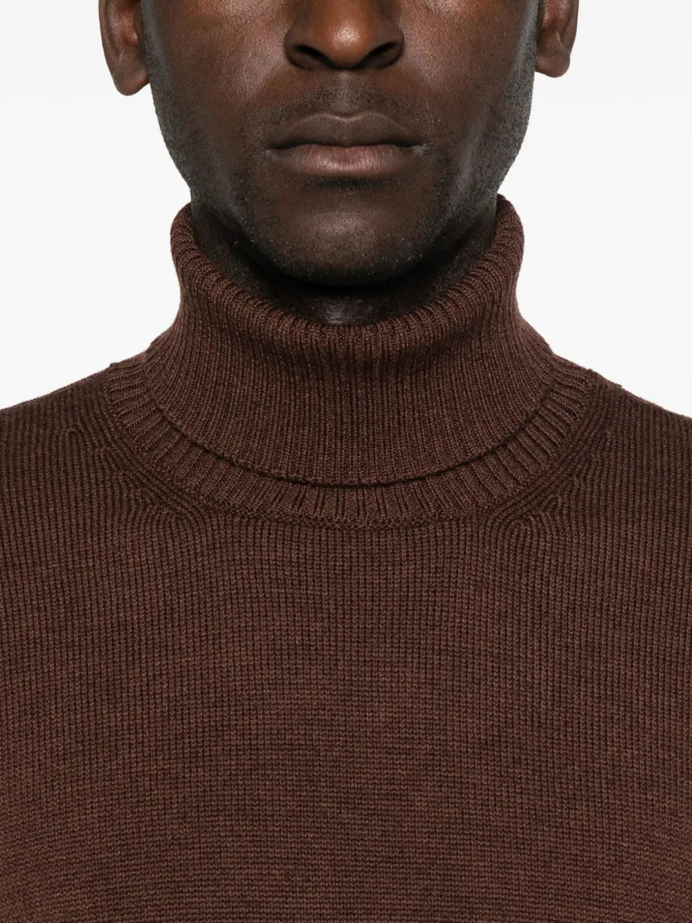 fine-knit jumper