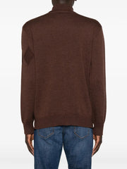 fine-knit jumper