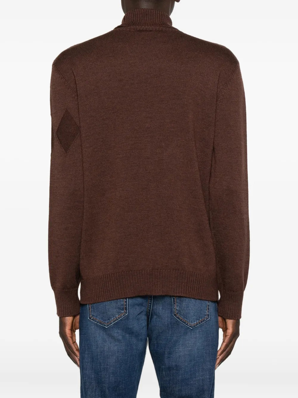 fine-knit jumper