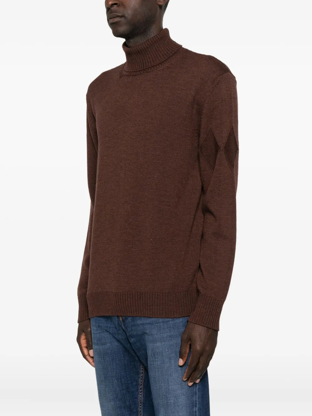 fine-knit jumper