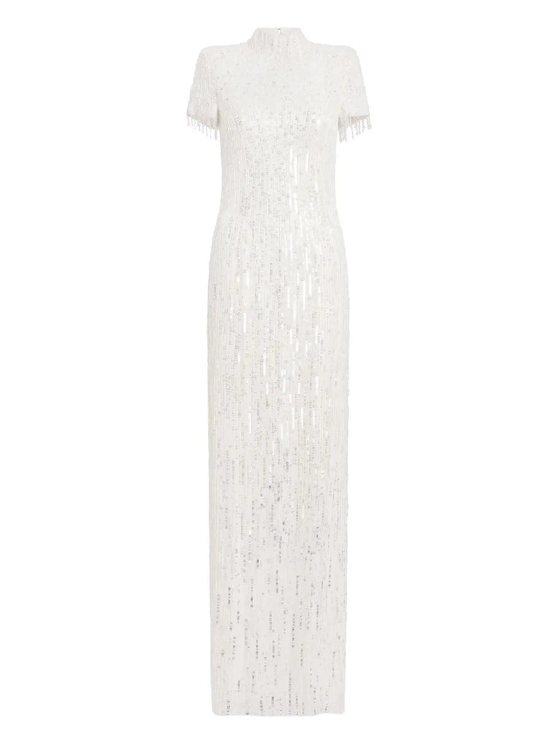 Madeleine sequin beaded dress
