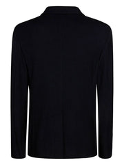 button-closure patch-pocket jacket
