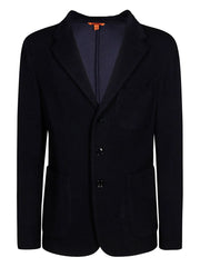 button-closure patch-pocket jacket