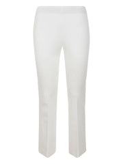 straight-leg cropped trousers