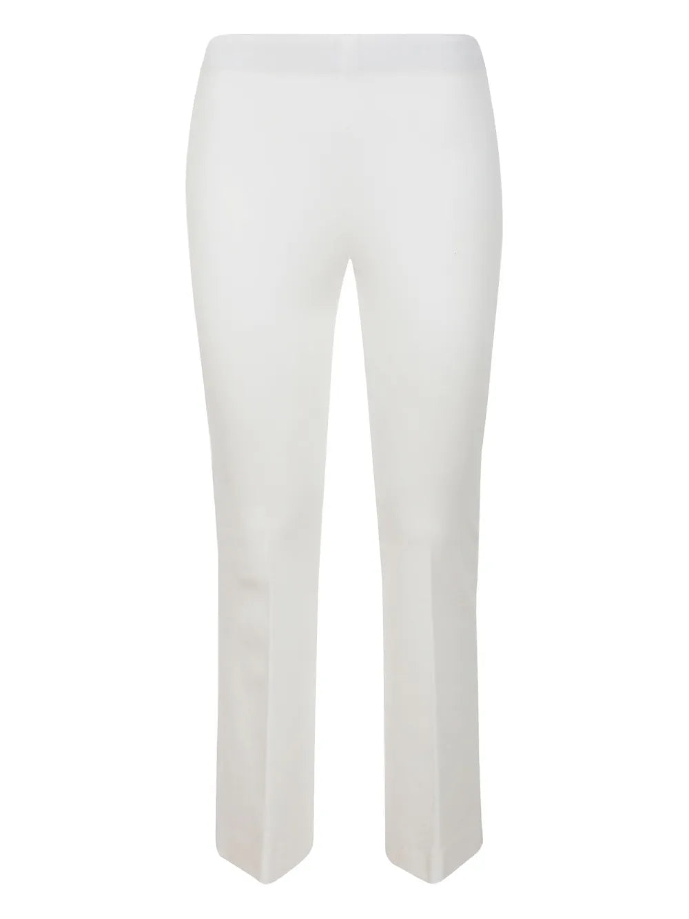 straight-leg cropped trousers