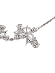 cross-embellished choker