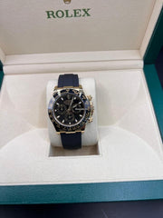 Rolex | Daytona | 116518 | Yellow gold | 40 mm | Rubber | Black | Automatic