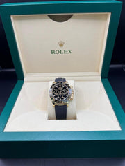 Rolex | Daytona | 116518 | Yellow gold | 40 mm | Rubber | Black | Automatic