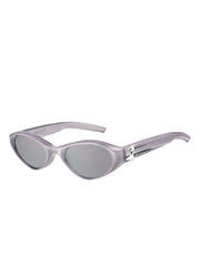 Eq P8 star-embellished cat-eye sunglasses