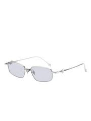 Saga 02 rectangular-temple sunglasses
