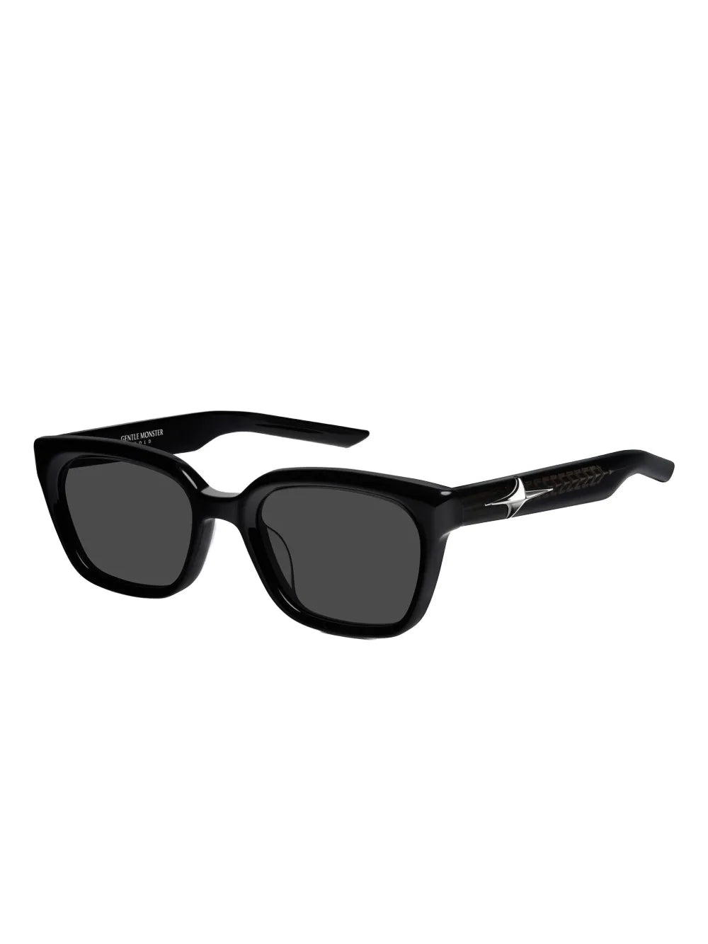 Hesse 01 square-frame star-detail sunglasses