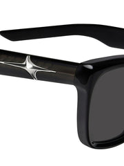 Hesse 01 square-frame star-detail sunglasses