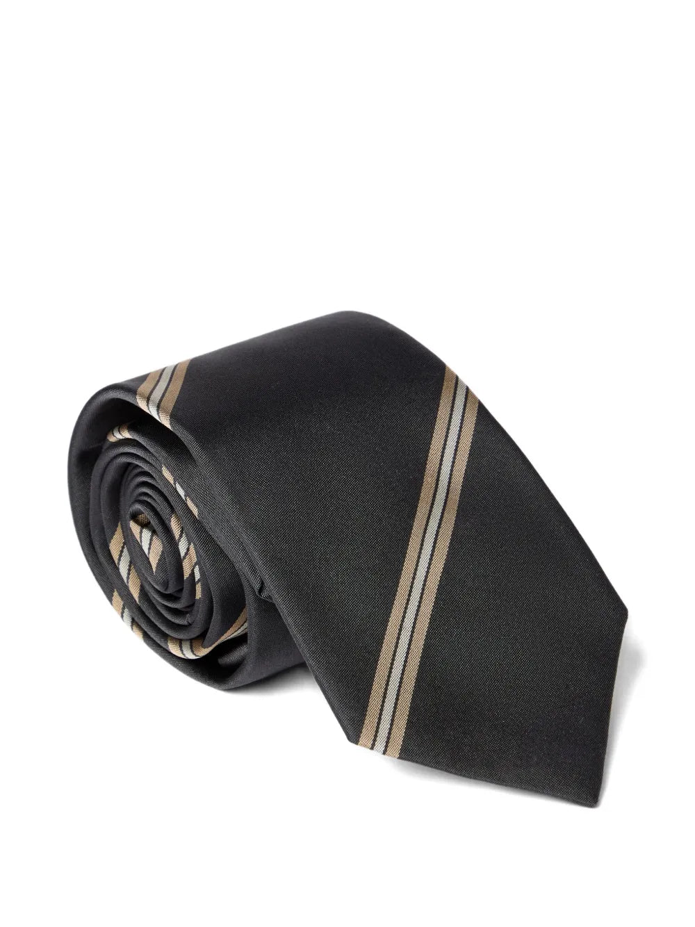 striped silk tie