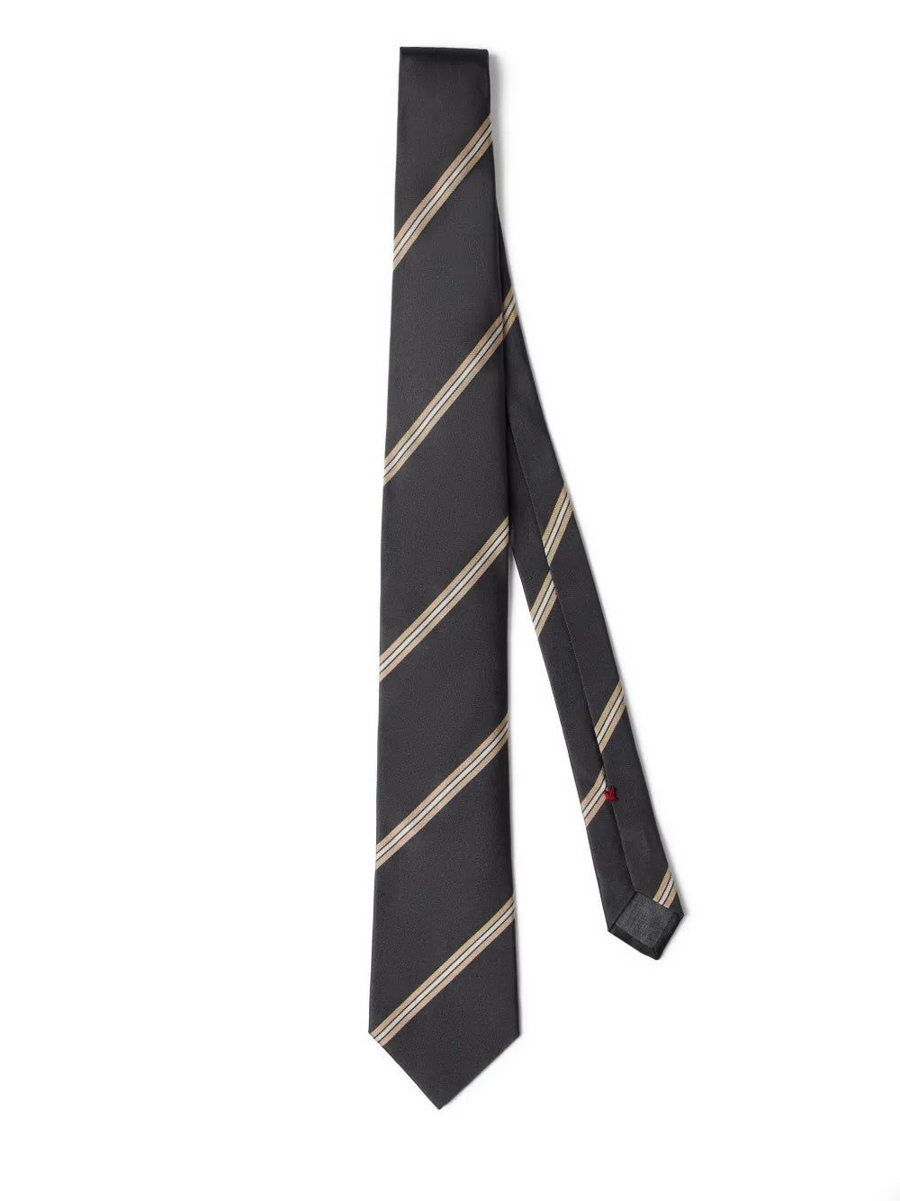 striped silk tie