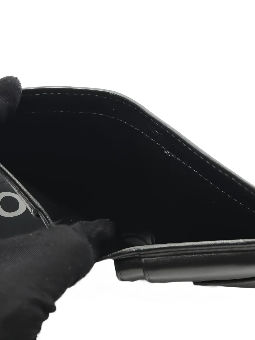 bi-fold leather wallet