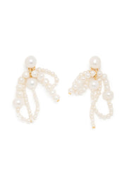 pearl drop earrings
