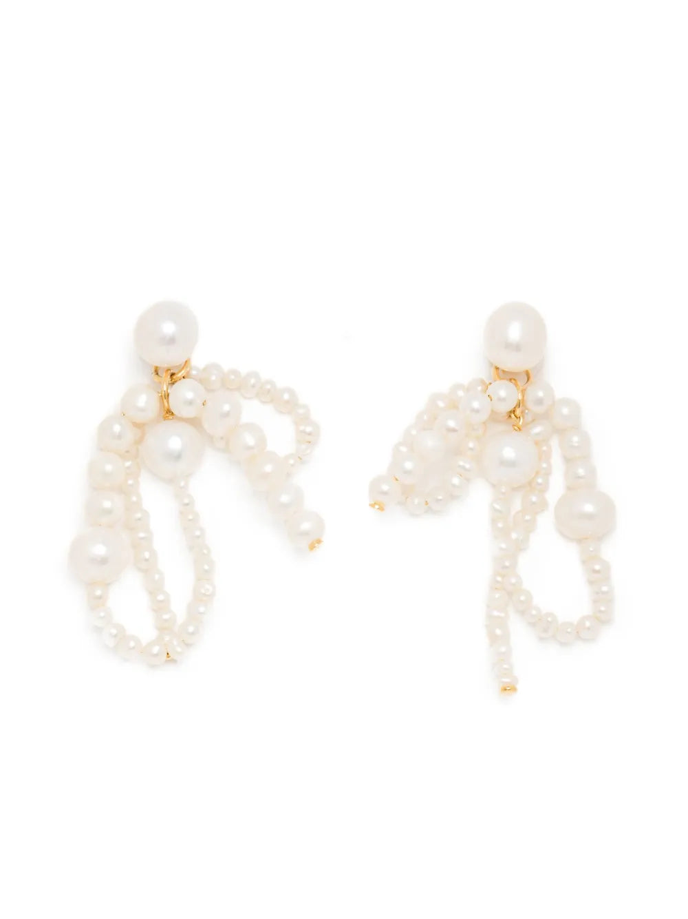 pearl drop earrings