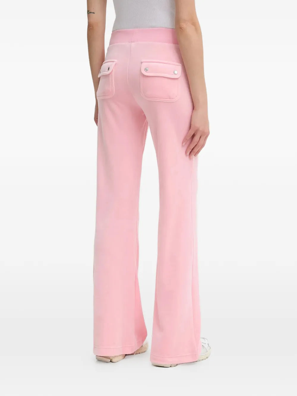 patch-pocket track pants