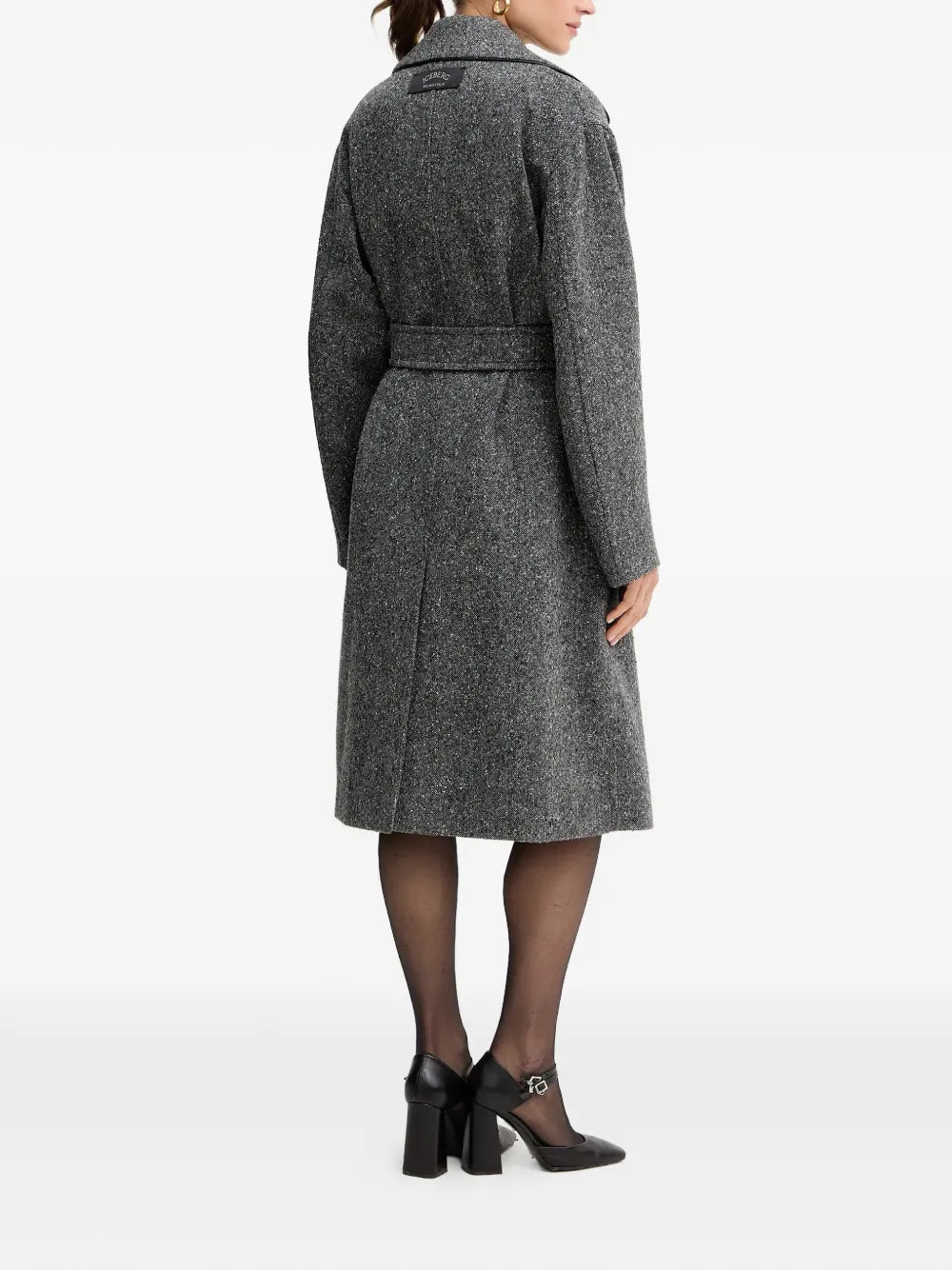 belted double-breasted coat