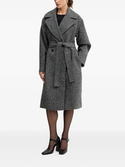 belted double-breasted coat