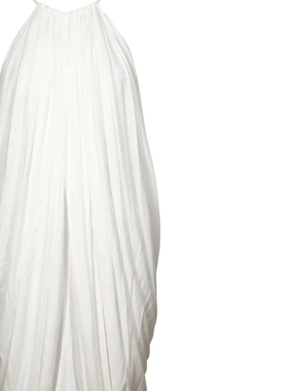 draped midi dress
