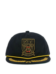 logo-embroidered cap