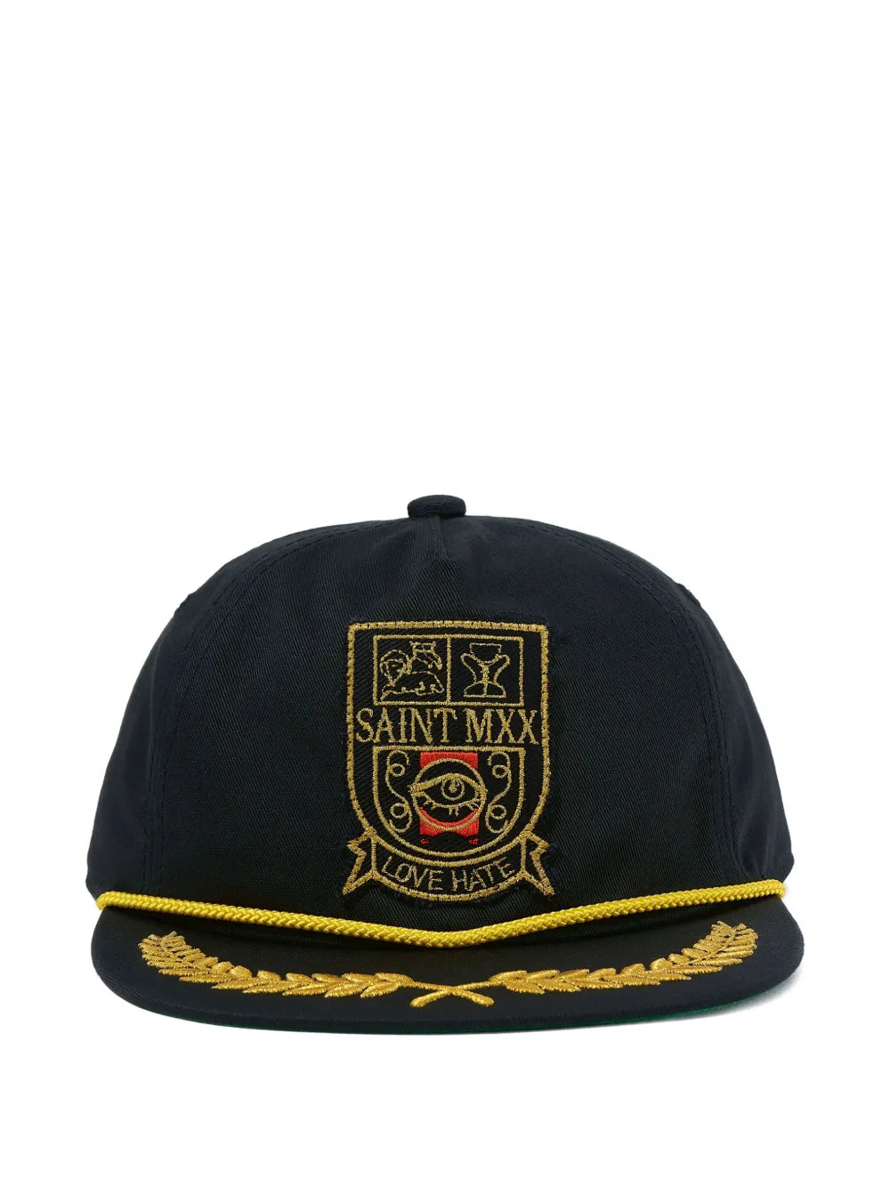 logo-embroidered cap