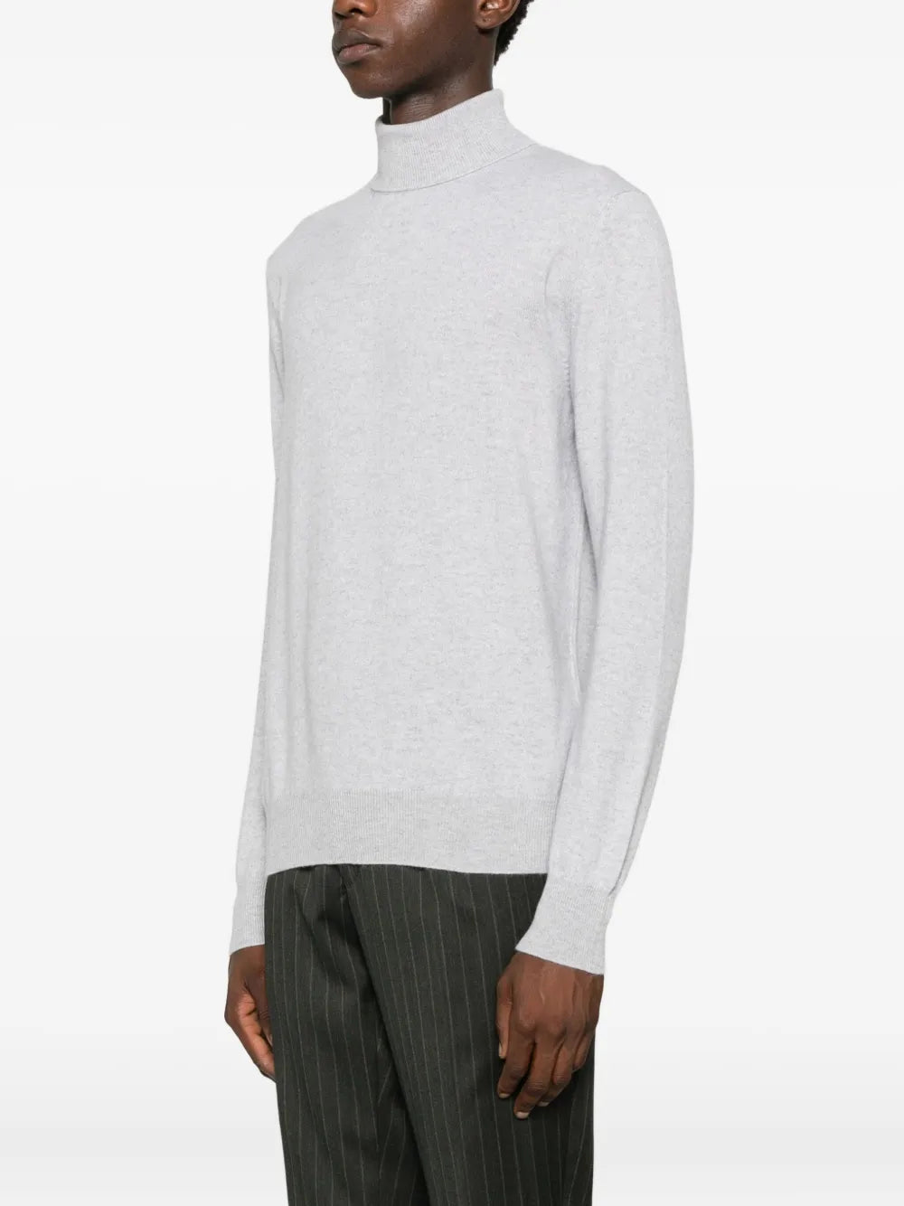 fine-knit jumper