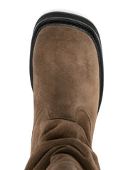 Robin Passeggiata suede knee-high boots