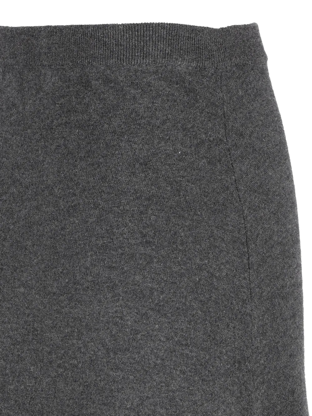 pleated A-line skirt