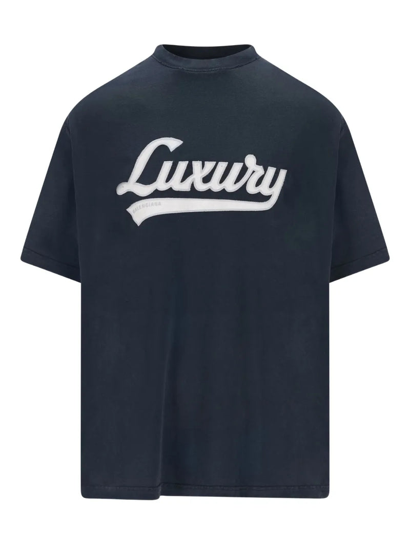 text-embroidered T-Shirt