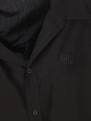 buttoned collared top