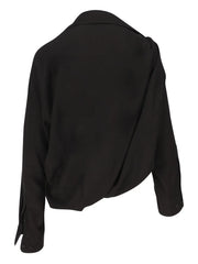 buttoned collared top