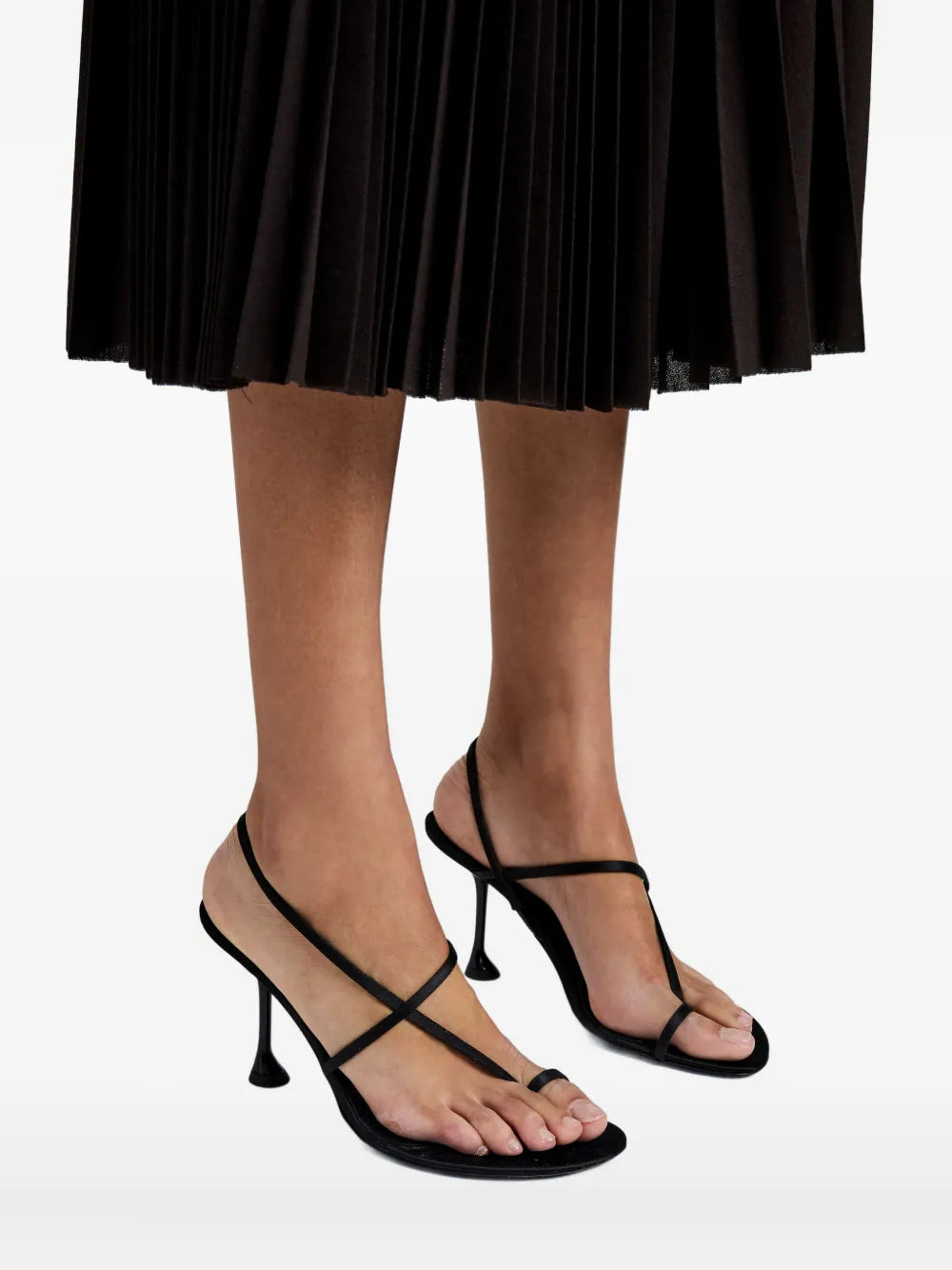 Tee slingback sandals