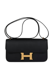 2024 Constance Elan Epsom rose gold-hardware shoulder bag