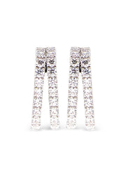 Matrix embellished earrings