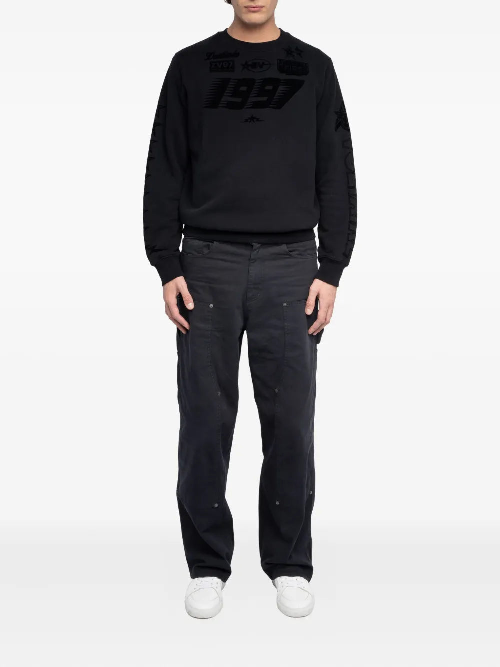 floc graphic sweatshirt