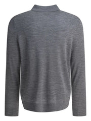 merino-wool polo shirt