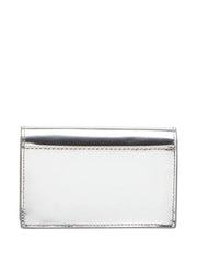 1dr metallic-effect card holder