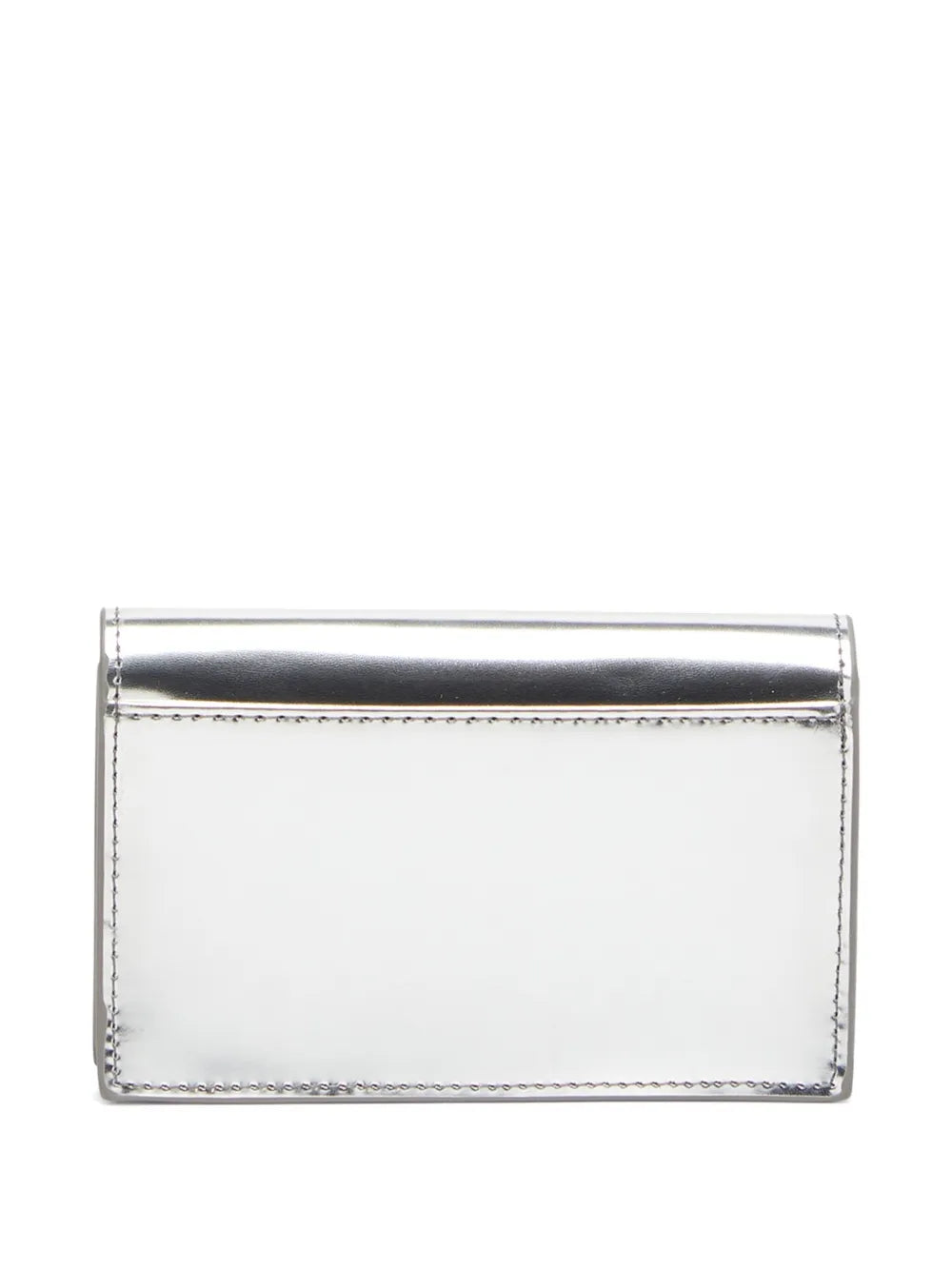 1dr metallic-effect card holder
