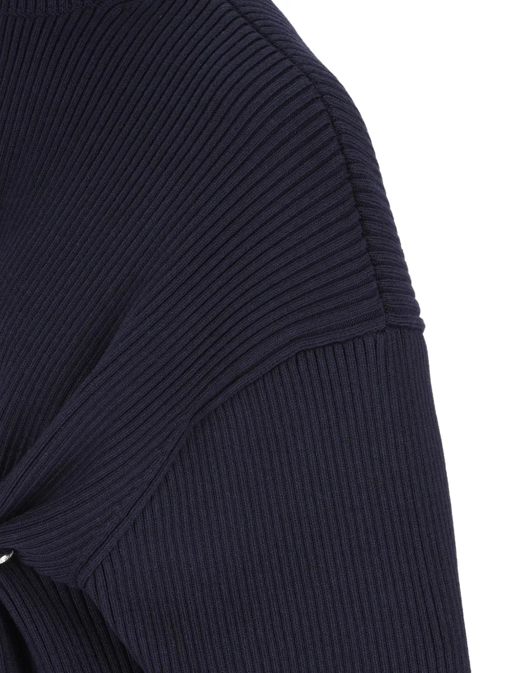 Safety Pin knitted mini dress