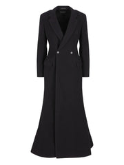 wool double-breasted coat
