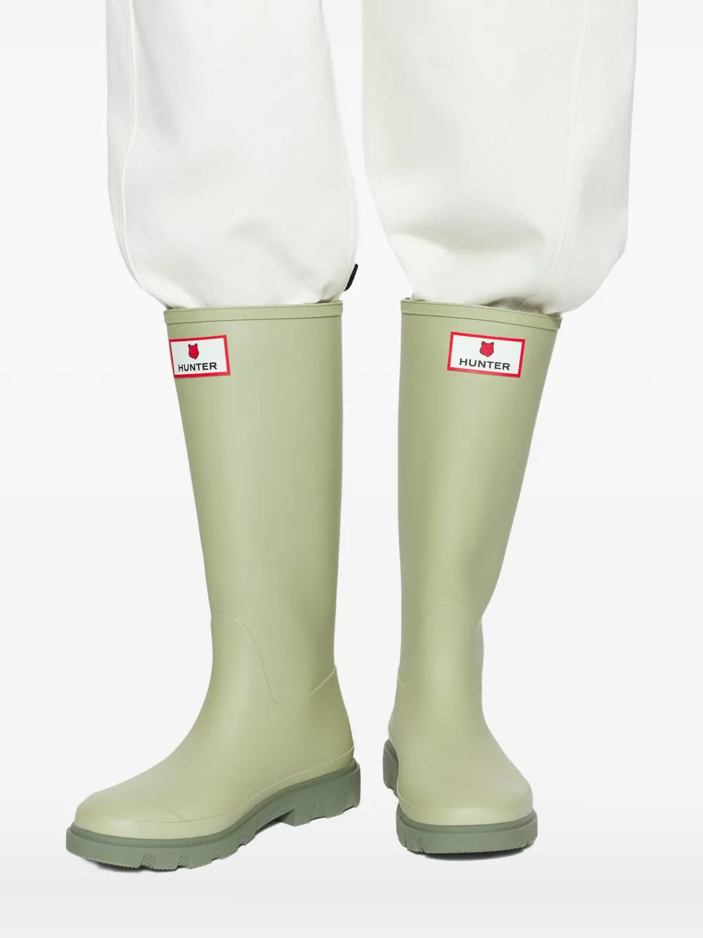 x Hunter Downpour tall rain boots