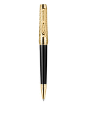 two-tone engraved pen