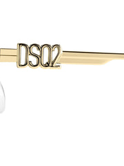 logo-detail geometric sunglasses