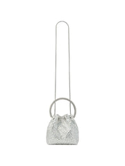 Bon Bon crystal-embellished circle-handle bucket bag