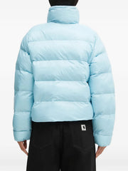 padded high-neck jacket