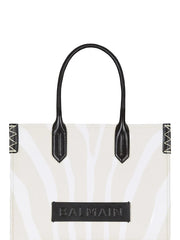 medium logo-patch tote bag