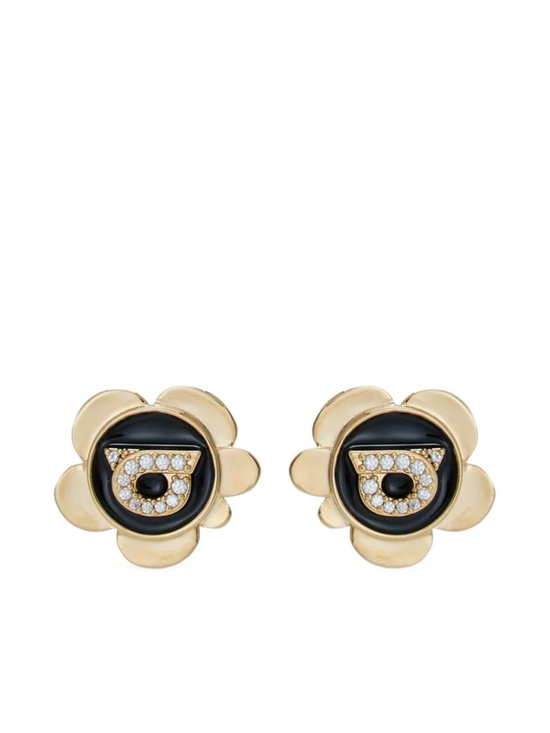 Gancini charm earrings